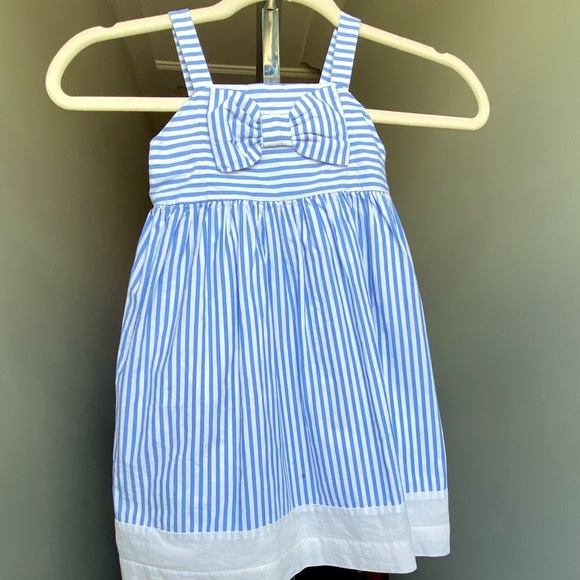 Janie and Jack Other - Janie and jack Kids dress size 2t  light blue strips with and bow